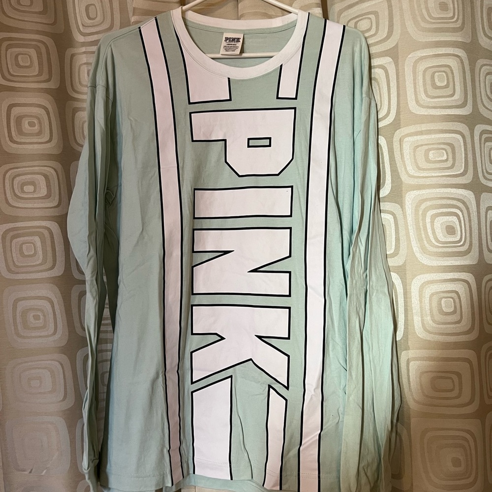 Pink long sleeve tee